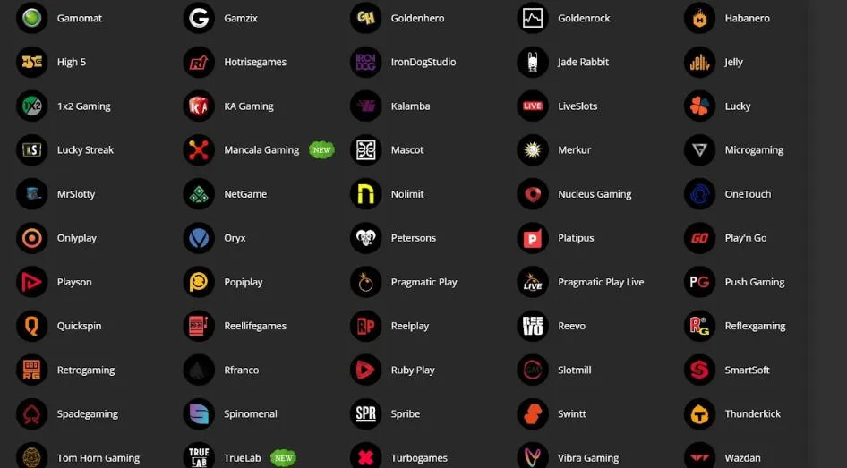 Proveedores en casino Playamo mexico casinos online proveedores